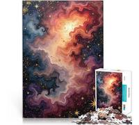 Puzzle da 1000 pezzi per adulti Dipinto di nebulosa cosmica Giocattoli da gioco per regalo di famiglia Adatto per la decorazione del desktop 70x100cm