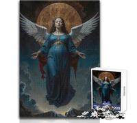 Puzzle da 1000 pezzi per adulti Divina Maria Rilassati nel tempo libero Taglio netto e senza cuciture Interlock Dimensioni giocattolo 38x26cm