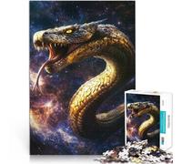 Puzzle da 1000 pezzi per adulti Divinità serpente Naga per il giocattolo di sfida del gioco educativo Giocattoli per la decorazione della casa 38x26cm