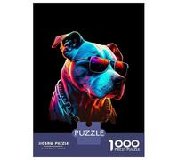Puzzle Da 1000 Pezzi Per Adulti Dogo Argentino Adolescenti Puzzle Giocattoli Antistress Sfida Difficile Attività Divertenti A Casa 70x50cm/1000pcs