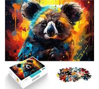 Puzzle da 1000 pezzi per adulti dolce koala per regali puzzle tutta la famiglia, adatto per bambini e ragazzi dai 14 anni in su, 26 x 38 cm