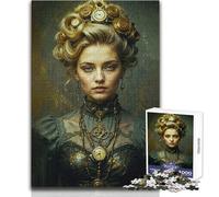 Puzzle da 1000 pezzi per adulti, donna, Da Vinci, musa, decorazione per la casa, giocattoli fai da te per bambini dai 14 anni in su (dimensioni 38x52cm)