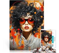 Puzzle da 1000 pezzi per adulti Donna d'arte Aiuta il cervello ad allenare i giocattoli che creano dipendenza per coltivare la pazienza Idee regalo 75x50cm