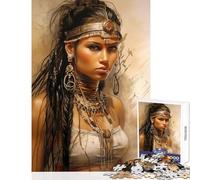 Puzzle da 1000 pezzi per adulti Donna pericolosa Giocattoli antistress Regalo di compleanno Gioco rompicapo Migliora l'amore tra coppie Dimensioni 50x75cm