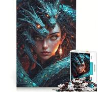 Puzzle da 1000 pezzi per adulti, Double Trouble, gioco educativo, decorazione da parete, ideale come regalo 38x26cm