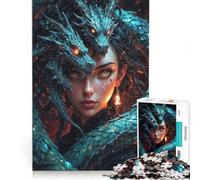 Puzzle da 1000 pezzi per adulti, Double Trouble, gioco pratico, migliora la memoria, compleanno e Natale 38x52cm