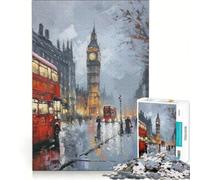 Puzzle da 1000 pezzi per adulti DoubleDecker Dawn Patrol, gioco impossibile, passatempo ideale per le vacanze a casa, regalo per amici e familiari 38x26cm