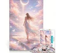 Puzzle da 1000 pezzi per adulti dove il silenzio si trasforma in luce Gioco impossibile decorazione per la casa ideale come regalo per tutta la famiglia 38x26cm