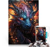 Puzzle da 1000 pezzi per adulti drago cinese Fatto di cartone Adatto a partire dai 14 anni Giocare con i giocattoli perché è ideale come regalo per tutta la famiglia misurare:26x38cm