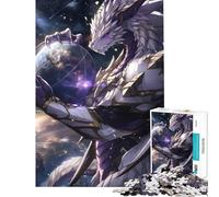 Puzzle da 1000 pezzi per adulti Drago Custode dei Pianeti difficile da completare assemblaggio decorazione per la casa giocattolo per ragazzi dai 14 anni in su (38x26cm)