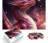 Puzzle da 1000 pezzi per adulti Drago dello Spazio Cosmico Allena il tuo cervello e le tue mani Giocattoli per la decorazione della casa 75x50cm