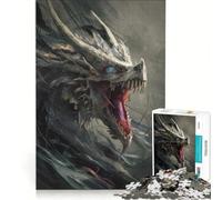 Puzzle da 1000 pezzi per adulti, drago d'ossa, giocattolo educativo, interazione genitore-figlio, compleanno e Natale 38x26cm