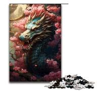 Puzzle da 1000 pezzi per adulti Drago giapponese Ciliegia 15 puzzle di gioco per è ideale come regalo per tutta la famiglia 1000 pezzi