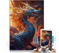 Puzzle da 1000 pezzi per adulti Drago Grazioso Giocattoli educativi per l'apprendimento Giochi per famiglie Regalo per i compleanni 75x50cm