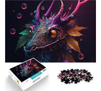 Puzzle da 1000 pezzi per adulti Drago mitologico fantasy per il giocattolo di sfida del gioco educativo è ideale come regalo per tutta la famiglia 52x38cm