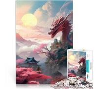 Puzzle da 1000 pezzi per adulti Drago sopra le nuvole Giocattolo educativo intellettuale decomprimente è ideale come regalo per tutta la famiglia 38x26cm