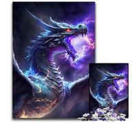 Puzzle da 1000 pezzi per adulti Drago Sovrano della Galassia Puzzle per adulti Ideale per gli innamorati, perfetto regalo di Natale, Capodanno, San Valentino 26X38CM/10,23x14,96 pollici