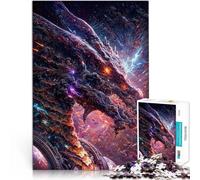 Puzzle da 1000 pezzi per adulti Drago spaziale definitivo Gioco impegnativo e gioco in famiglia offerte come regali per tutta la famiglia 75x50cm