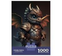 Puzzle Da 1000 Pezzi Per Adulti Dragon Armor Puzzle Per Adulti Giochi Rilassanti Sfida Difficile Regalo Di Compleanno, Regali, 70x50cm/1000pcs