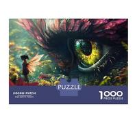 Puzzle Da 1000 Pezzi Per Adulti Dragon Fantasy Artwork Puzzle Per Adulti Gioco Rompicapo Difficile Sfida Educativa Difficile 70x50cm/1000pcs