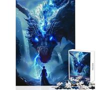 Puzzle da 1000 pezzi per adulti Dragon Girl Power Decorazione per la casa Giocattoli Ottimi regali e giocattoli Giochi rilassanti Sfida da completare Dimensioni 50x75cm