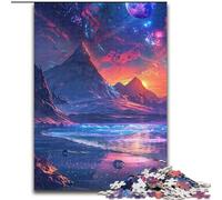 Puzzle da 1000 pezzi per adulti Dream Planet Jigsaw, ideale per gli innamorati, perfetto regalo di Natale, Capodanno, San Valentino (dimensioni: 26x38cm)