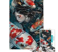 Puzzle da 1000 pezzi per adulti Dreamy Kio Fish gioco per famiglie ideale per le vacanze a casa perfetto come regalo per tutta la famiglia (dimensioni 38x52cm)