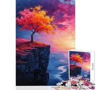 Puzzle da 1000 pezzi per adulti Dreamy Lone Tree Giocattoli antistress Regali di compleanno Giochi educativi Interazione genitore-figlio Dimensioni 38x26cm