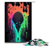 Puzzle da 1000 pezzi per adulti Dripping Visions idee regalo per giocattoli educativi intellettuali decompressivi 75x50 cm
