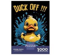 Puzzle Da 1000 Pezzi Per Adulti Duck Off Puzzle Per Adolescenti Gioco Rompicapo Decorazione Per La Casa È Ideale Come Regalo 38x26cm/1000pcs