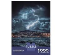 Puzzle Da 1000 Pezzi Per Adulti Dundee Storm on The Tay Puzzle Gioco Rompicapo Decorazione Perfetta Regalo Di Compleanno, Regali, 38x26cm/1000pcs