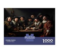 Puzzle Da 1000 Pezzi Per Adulti Dutch Masters Oil Painting Puzzle Per Adulti Giochi Rilassanti Difficili Difficili Regali Unici Per Compleanno E Natale 70x50cm/1000pcs