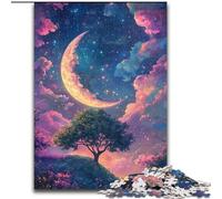 Puzzle da 1000 pezzi per adulti e adolescenti Albero della vita Giocattoli Giochi educativi Antistress Adatto per la decorazione della scrivania 26x38cm