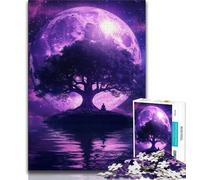 Puzzle da 1000 pezzi per adulti e adolescenti, Albero della vita, giocattolo educativo intellettuale decomprimente, ideale come regalo per tutta la famiglia (38x26cm)