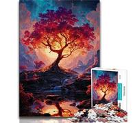Puzzle da 1000 pezzi per adulti e adolescenti Albero della vita Puzzle da 1000 pezzi per gioco educativo Sfida Giocattolo Offerta come regalo per tutta la famiglia 75x50cm