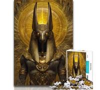 Puzzle da 1000 pezzi per adulti e adolescenti, antico dio egizio Ra, giochi educativi, decorazione per la casa, gioco educativo per compleanno, Natale (75x50cm)