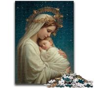 Puzzle da 1000 pezzi per adulti e adolescenti, arte di Gesù, regali divertenti per la famiglia, amici e parenti, per bambini dai 14 anni in su, 50x75cm