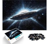 Puzzle da 1000 pezzi per adulti e adolescenti Astronave Fatto di carta,per età pari o superiore a 14 anni Assemblaggio del modello Come regalo per tutta la famiglia e gli amici。misurare:26x38cm