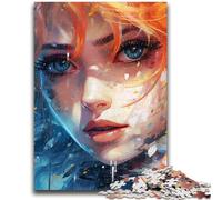 Puzzle da 1000 pezzi per adulti e adolescenti, bellissimo dipinto di anime per bambini dai 14 anni in su, gioco impossibile, regalo di compleanno per Natale, 50x75cm