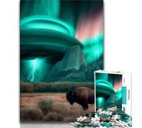 Puzzle da 1000 pezzi per adulti e adolescenti, bellissimo fiume di montagna, giocattoli educativi per l'apprendimento, giochi per famiglie, migliora l'amore tra coppie, 38x26cm