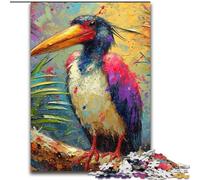 Puzzle da 1000 pezzi per adulti e adolescenti, bellissimo ibis, aiuta il cervello a esercitare giocattoli avvincenti per coltivare la pazienza, decorazione perfetta 50x75cm