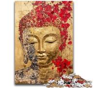Puzzle da 1000 pezzi per adulti e adolescenti Buddha Art Family Fun Games Regali per amici e parenti per età 14+ 26x38cm
