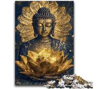 Puzzle da 1000 pezzi per adulti e adolescenti Buddha Art per età 14+ Gioco intellettuale Regali di compleanno di Natale 26x38cm