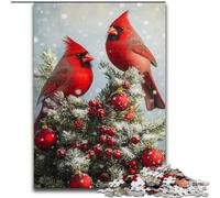 Puzzle da 1000 pezzi per adulti e adolescenti Cardinale, impegnativo e difficile con pezzi completamente interconnessi di forma casuale (dimensioni 26x38cm)