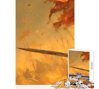 Puzzle da 1000 pezzi per adulti e adolescenti che lottano per la gloria - Terza parte sinistra Giocattoli fai da te Regalo per compleanni Giochi educativi Decompressione intellettuale 38x26cm