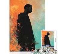 Puzzle da 1000 pezzi per adulti e adolescenti cicatrici di fuoco decorazioni per la casa giocattoli opere d'arte regali giochi divertenti migliorare l'amore tra coppie dimensioni 38x26cm