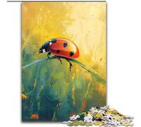 Puzzle da 1000 pezzi per adulti e adolescenti,coccinella a sette macchie,giocattoli per l'intrattenimento della famiglia,ideali come regali per tutta la famiglia dai 14 anni in su (dimensioni 50x75cm)