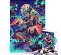 Puzzle da 1000 pezzi per adulti e adolescenti Compagni demoniaci Fatto di carta，per 14+ Opera d'arte Regalo per i compleanni。misurare：26x38cm/10.24 x 14.96pollice