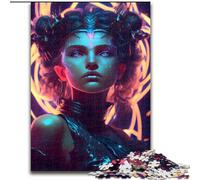 Puzzle da 1000 pezzi per adulti e adolescenti Dark Hera, elefante giocattolo, gioco intellettuale, regalo di compleanno, regali, arte murale per età 14+ (dimensioni 26x38cm)