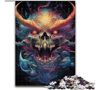 Puzzle da 1000 pezzi per adulti e adolescenti Demone astrale, per bambini dai 14 anni in su, giocattoli educativi per l'apprendimento, giochi per famiglie, regalo di compleanno (dimensioni 26x38cm)